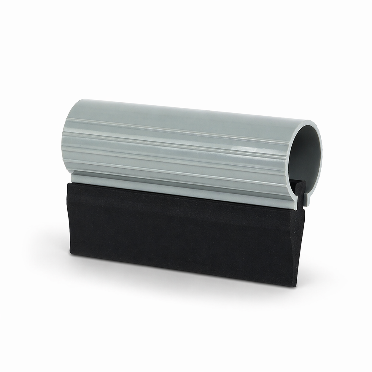 Espátula tubular mango PVC gris profesional