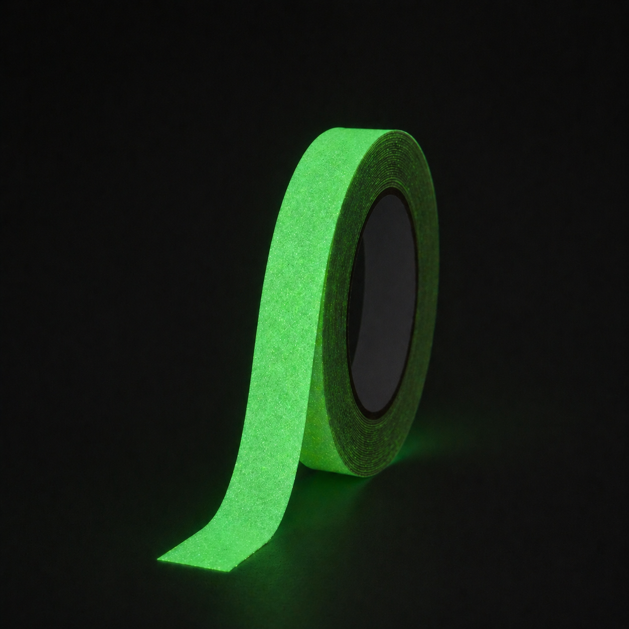 Cinta fotoluminiscente con antideslizante emergencia -2.5CM X 18mts