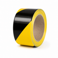 Cinta de advertencia amarillo y negro señalización -5CM X 45.7mts