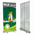 Porta pendón tipo Roll-up  [ 2m X 1m ]