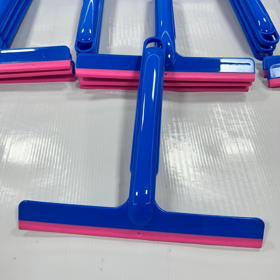 Espátula plástica verde / azul multiuso